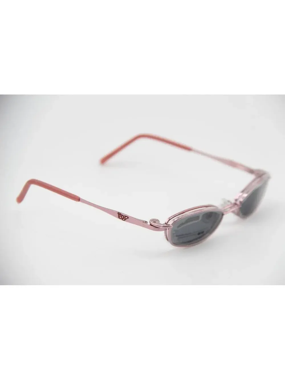Takumi T9685 Pink Shiny W Clips Authentic Eyeglasses 44-16-130 - Picture 2 of 5